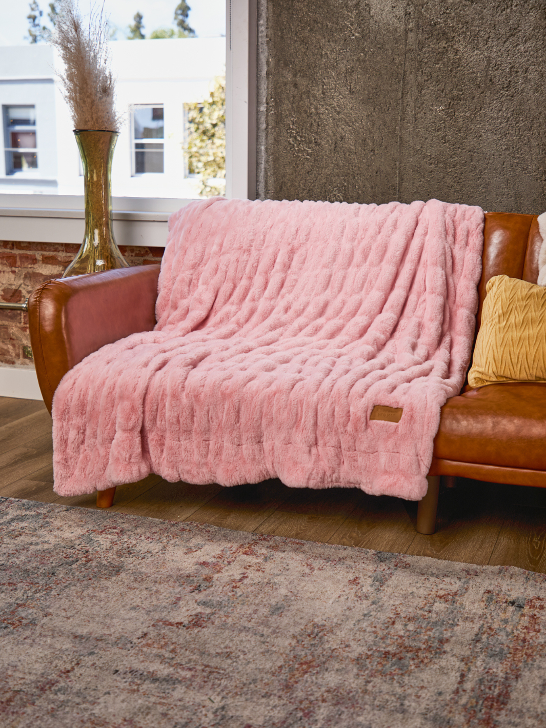 Cloud Blanket - Dusty Pink