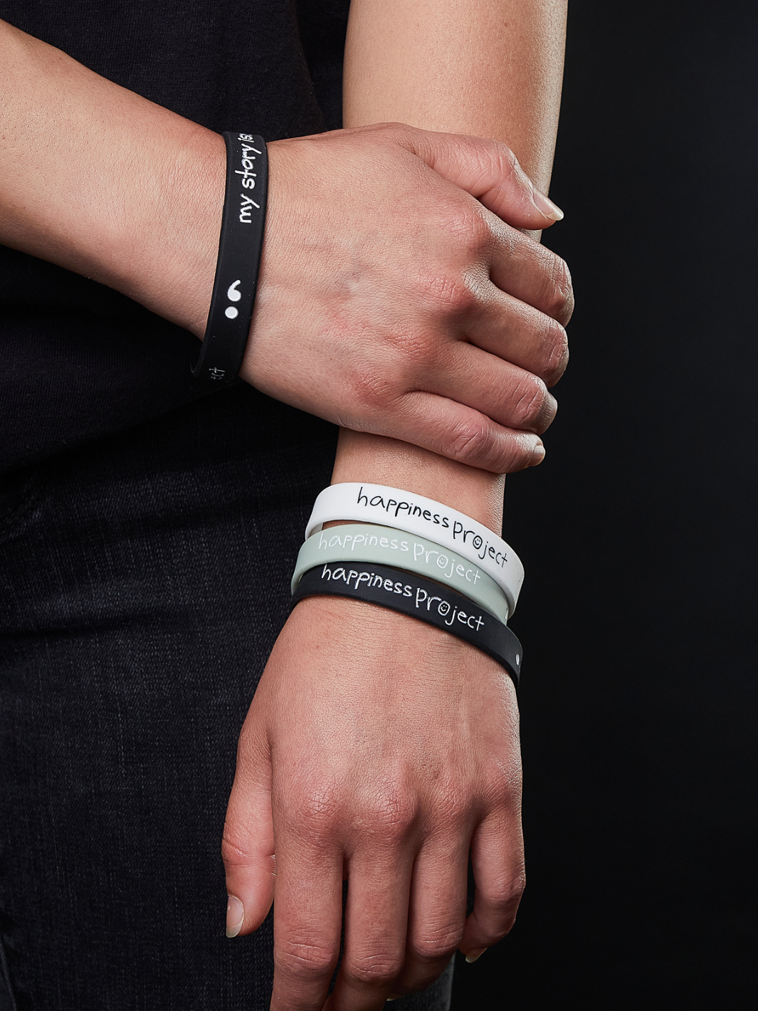 Semicolon Wristbands (3-Pack)
