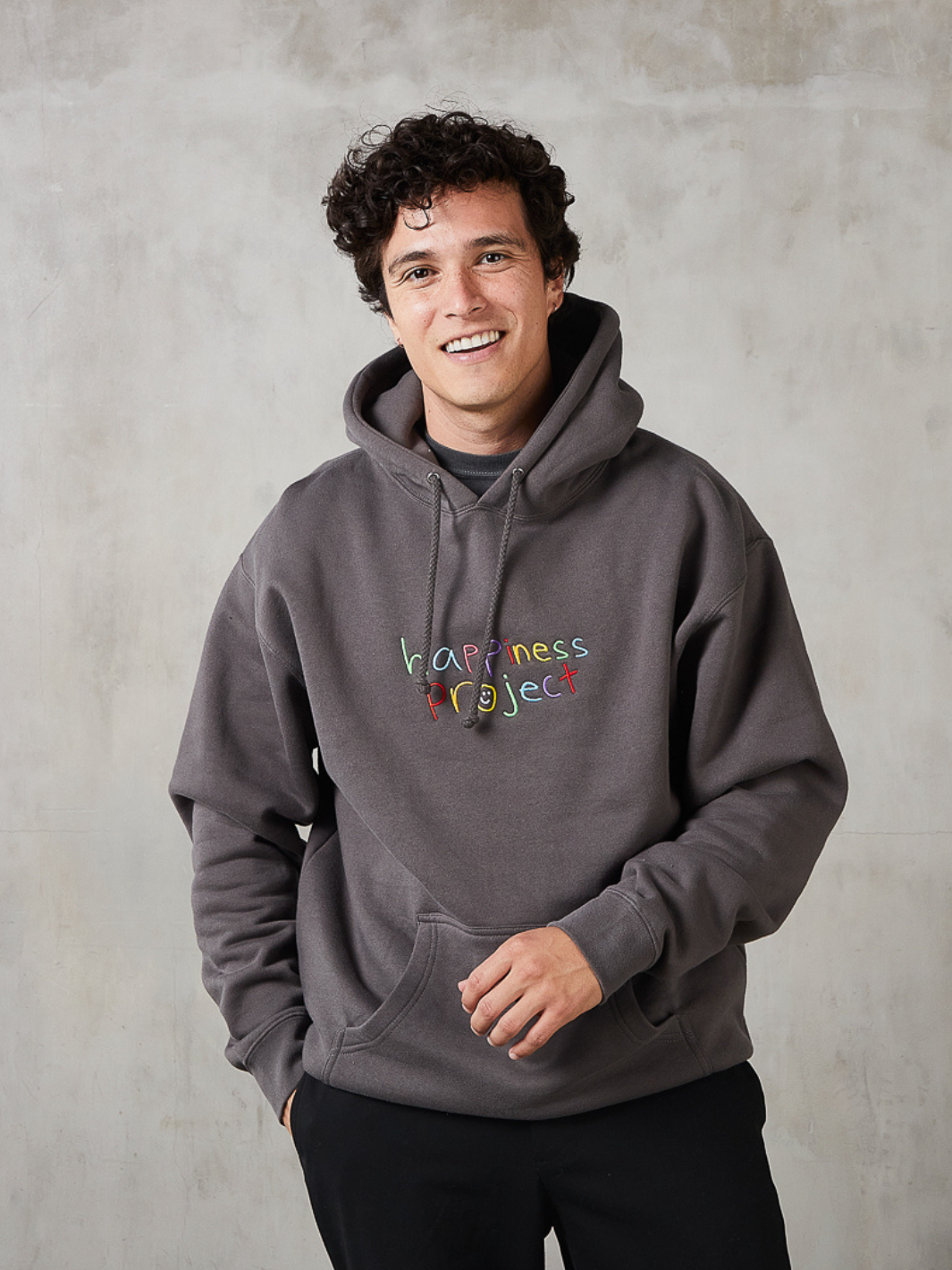 Original Happiness Hoodie - Pepper