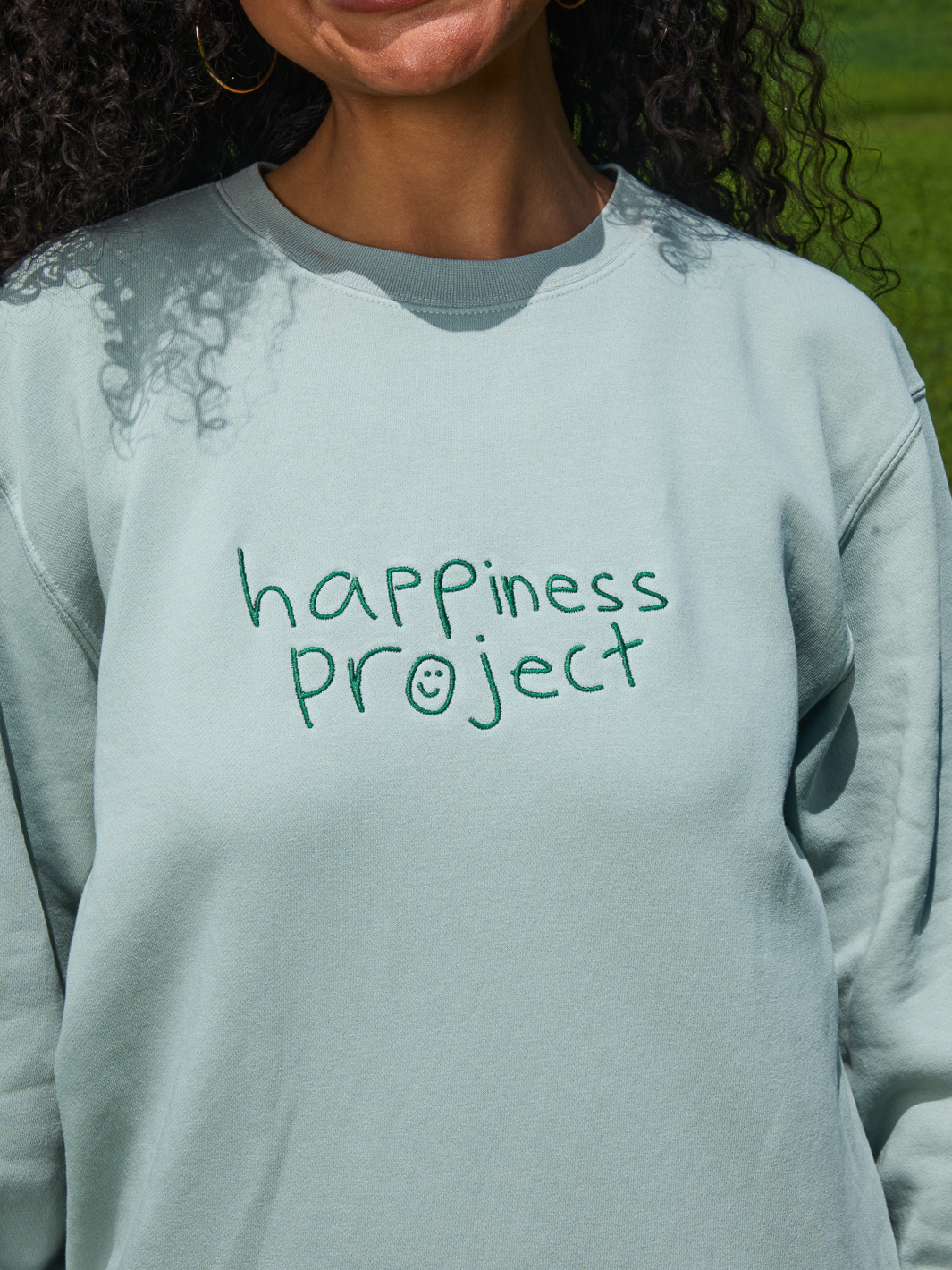 Mental Health Month Crewneck - Sage Green