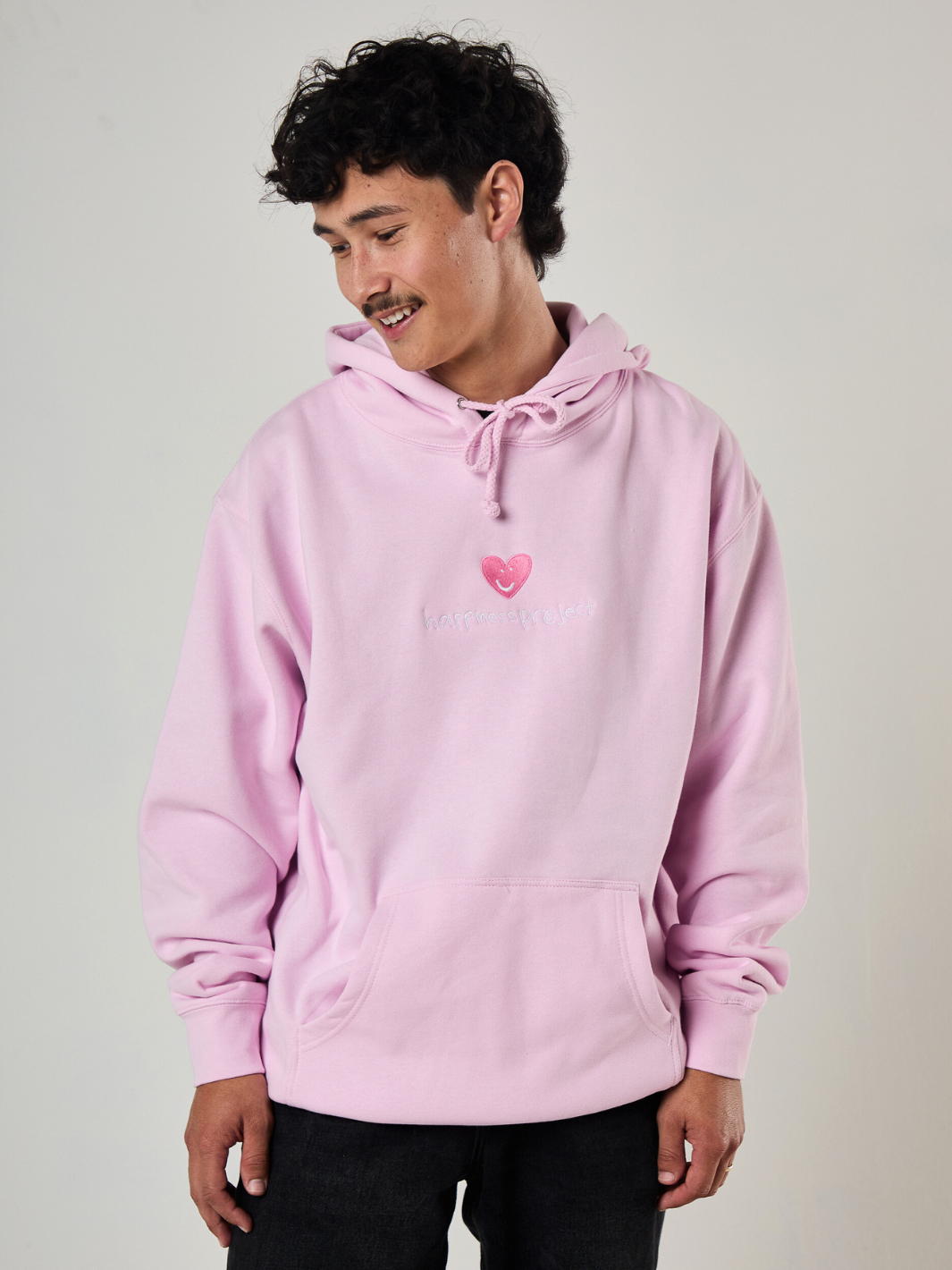 Love Your Mind Hoodie - Pink Peony