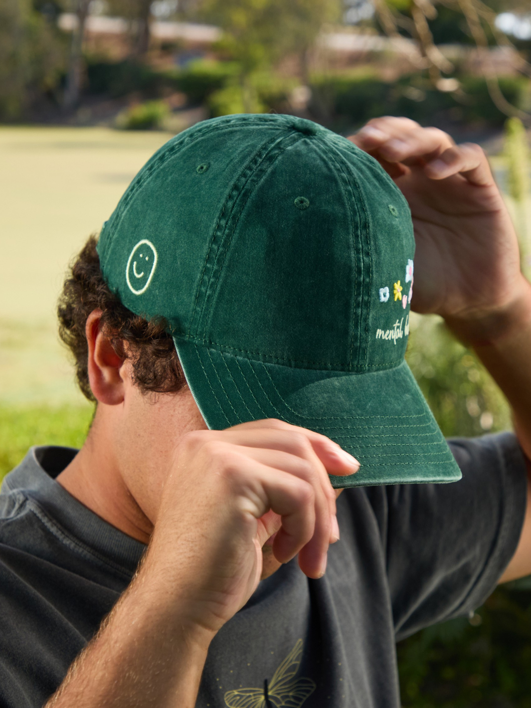 Wildflower Dad Hat - Green
