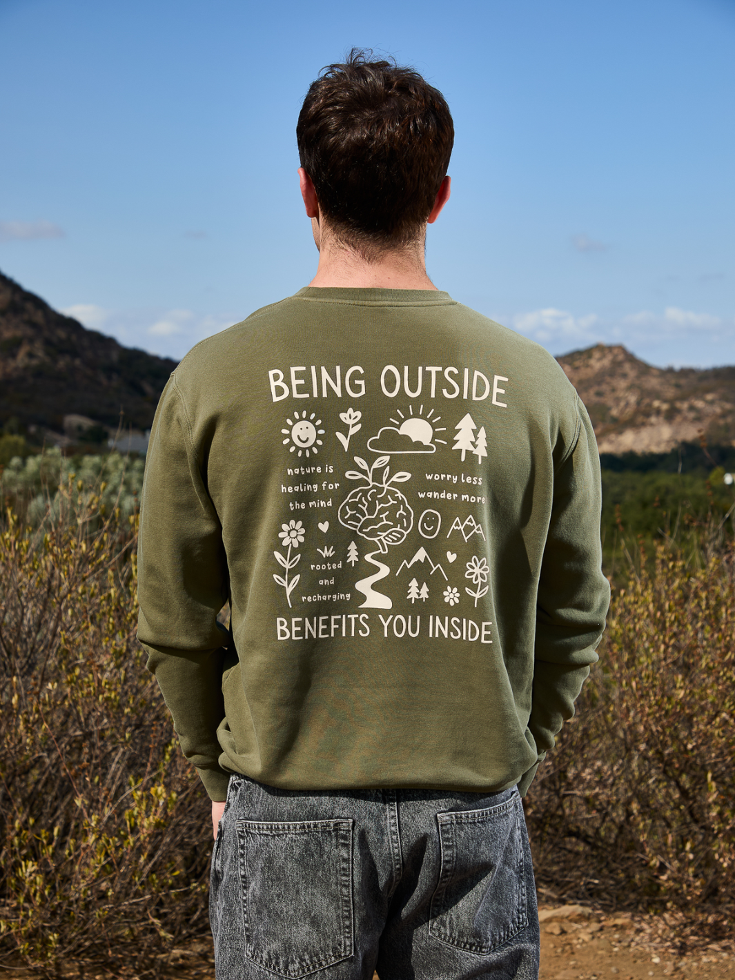 Stay Grounded Crewneck