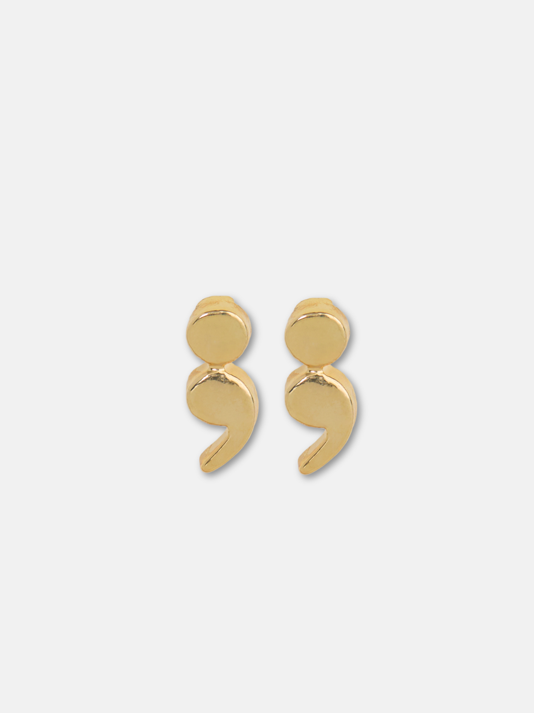 Semicolon Earrings
