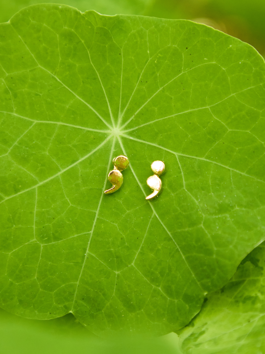 Semicolon Earrings