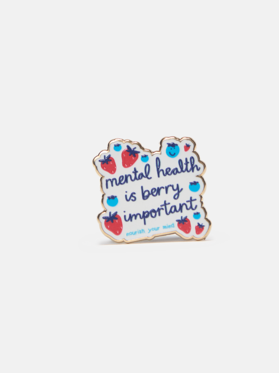 Berry Important Enamel Pin