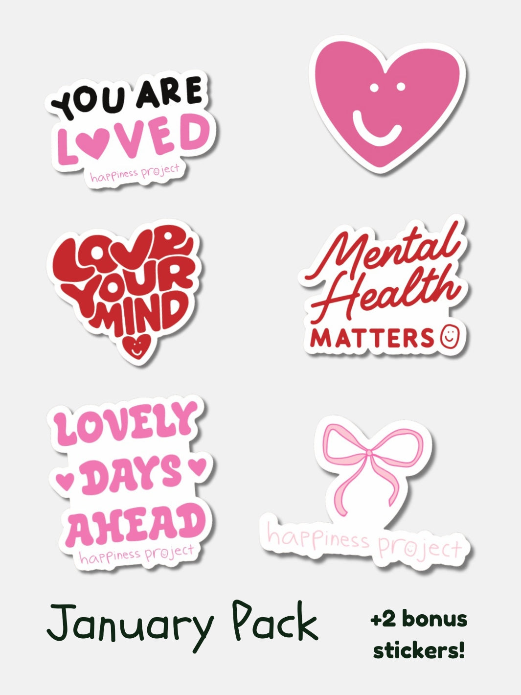 Happiness Project Sticker Club