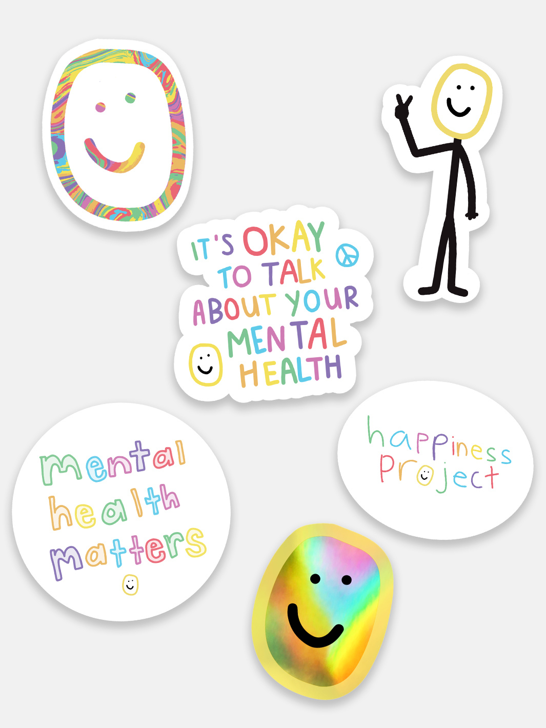 Happiness Sticker Pack 1