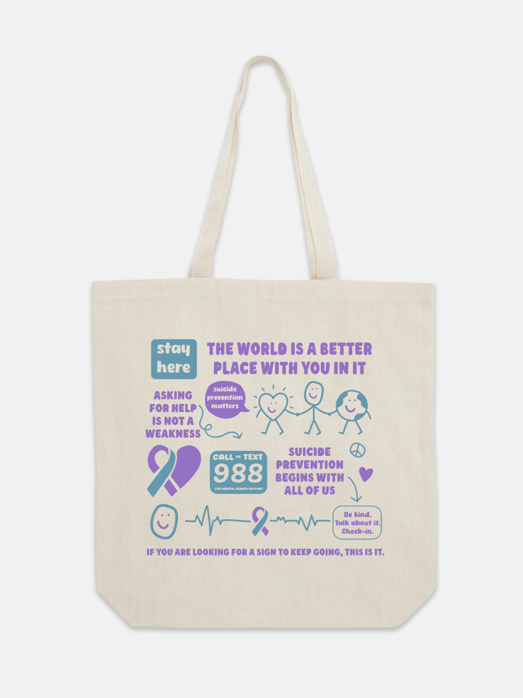 Suicide Prevention Month Tote