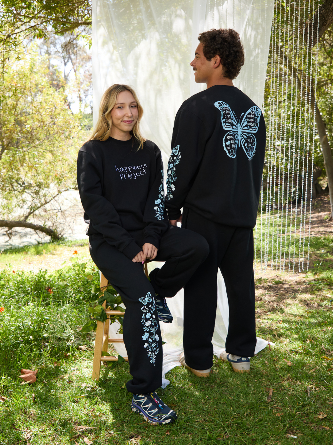 Butterfly Crewneck Set