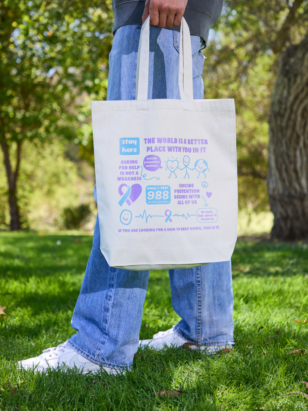 Suicide Prevention Month Tote
