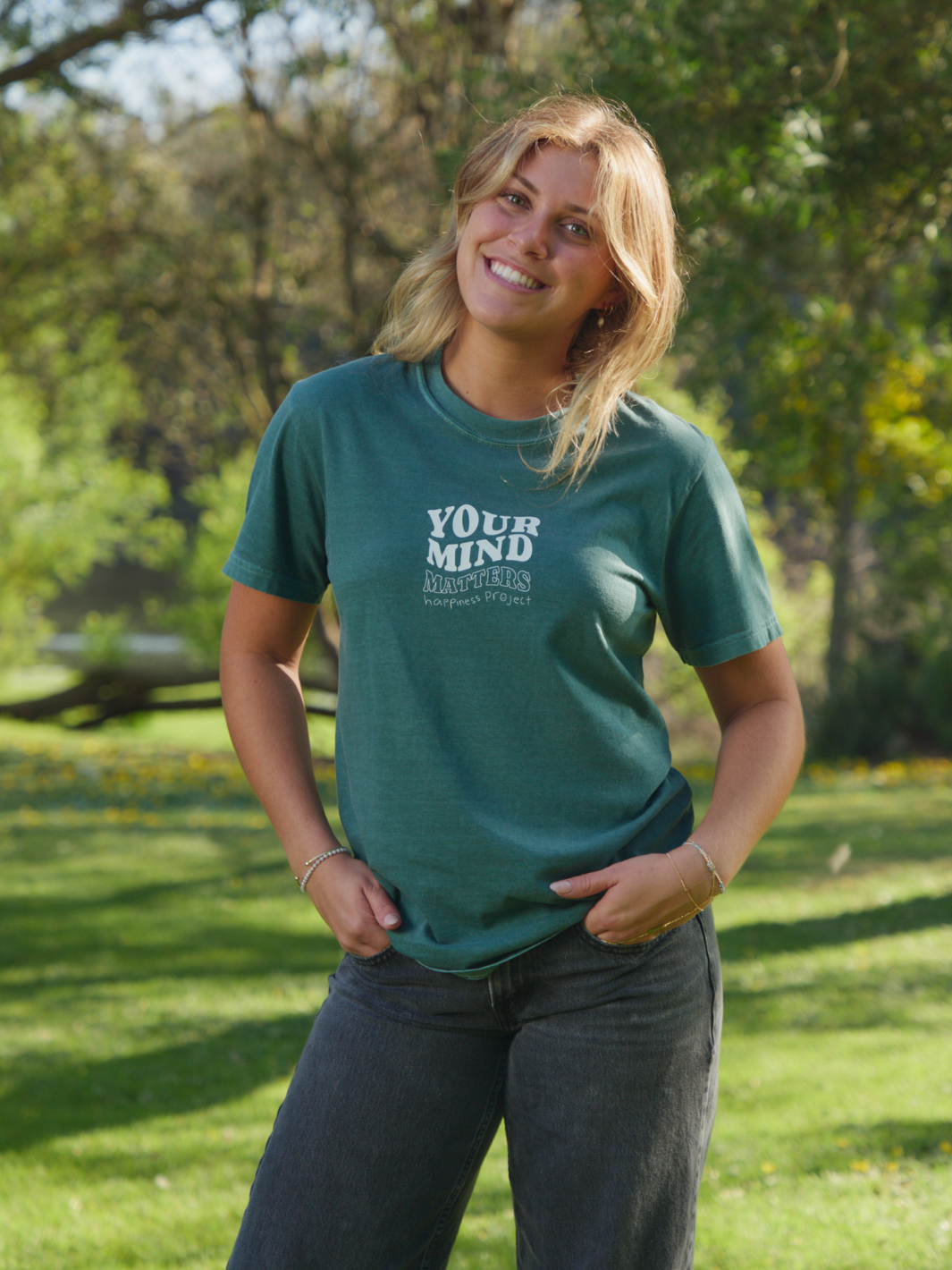 Your Mind Matters T-Shirt - Spruce Green