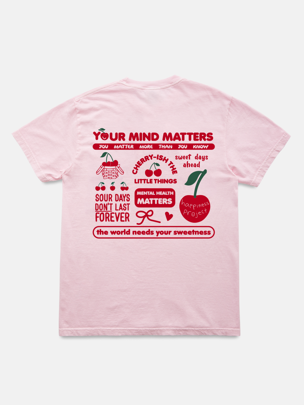 Cherry T-Shirt - Pink