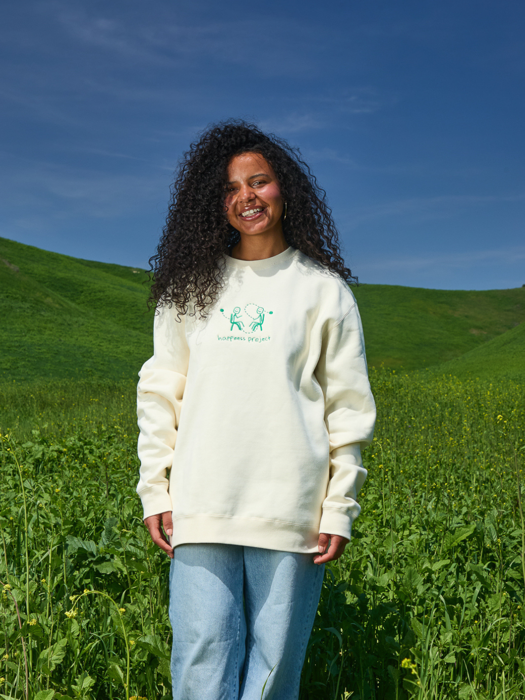 Talk About It Crewneck - Cream