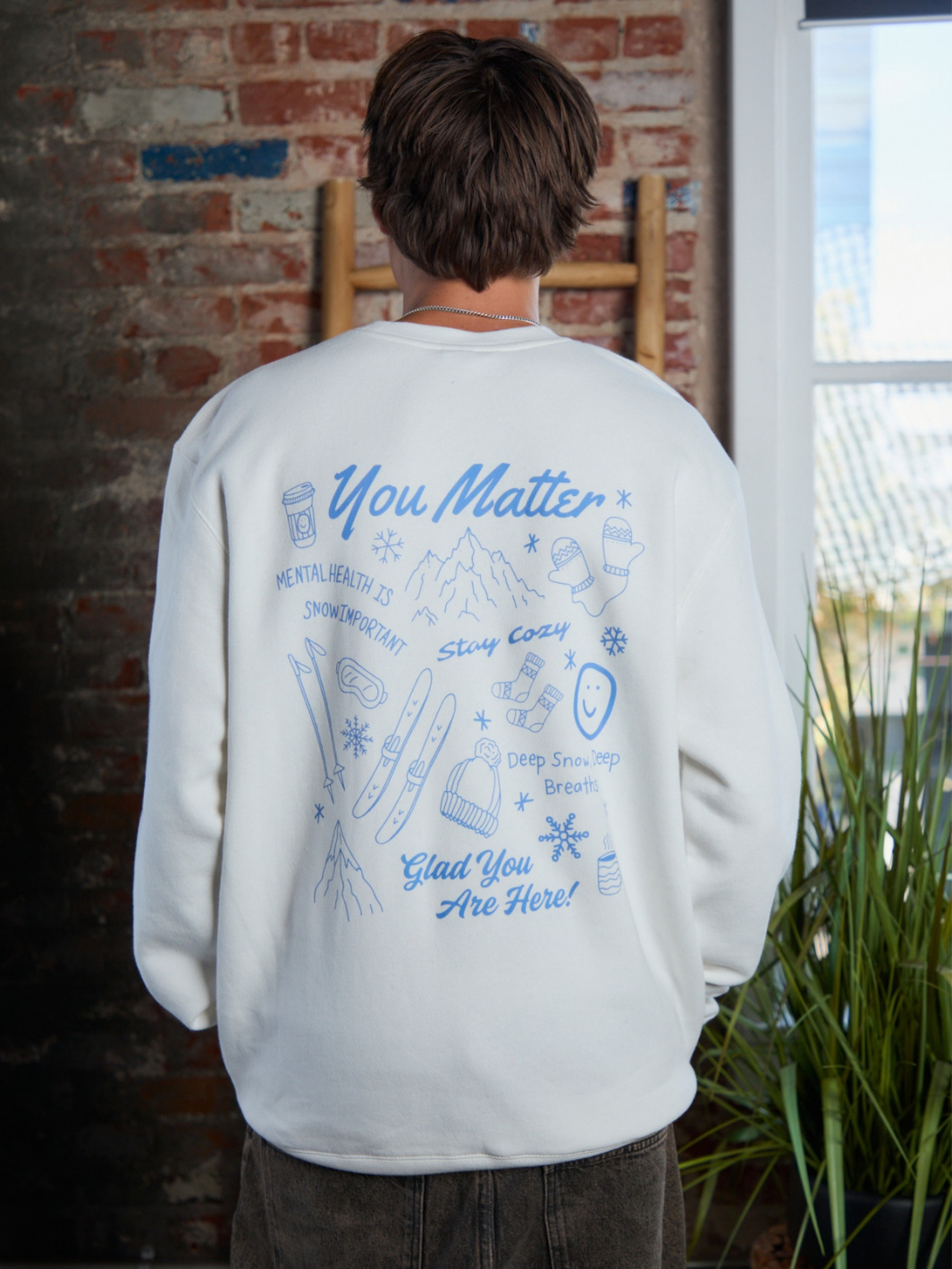 Snow Important Crewneck