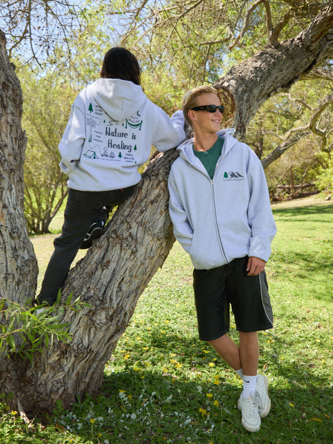 Nature is Healing Zip Hoodie