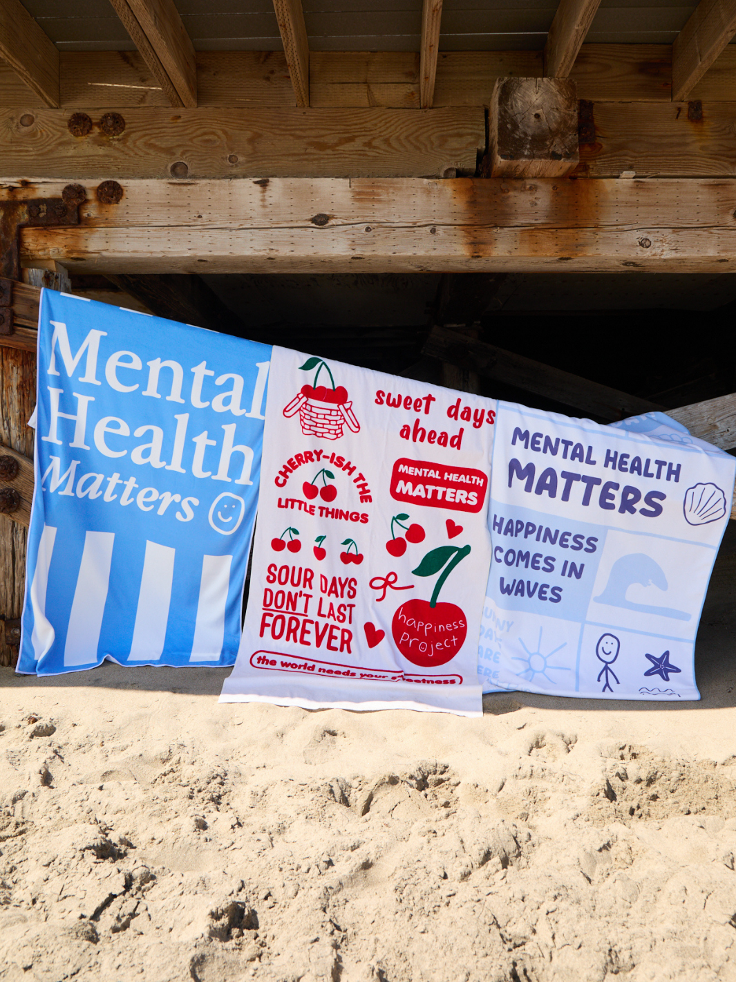Mental Health Matters Beach Towel