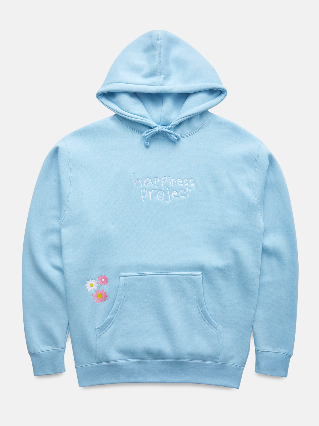 Bouquet Hoodie - Sky Blue