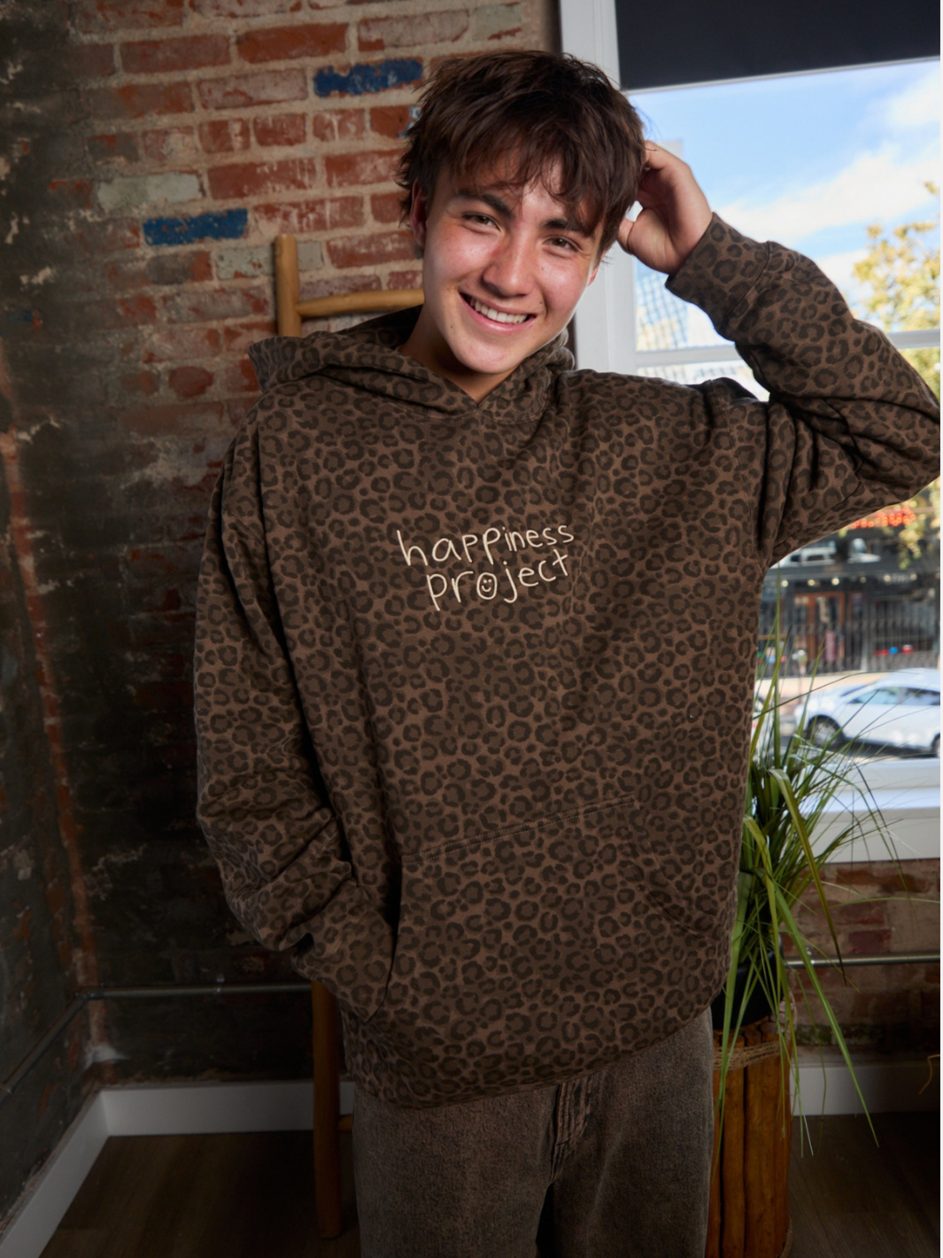 Mental Health Matters Hoodie - Leopard
