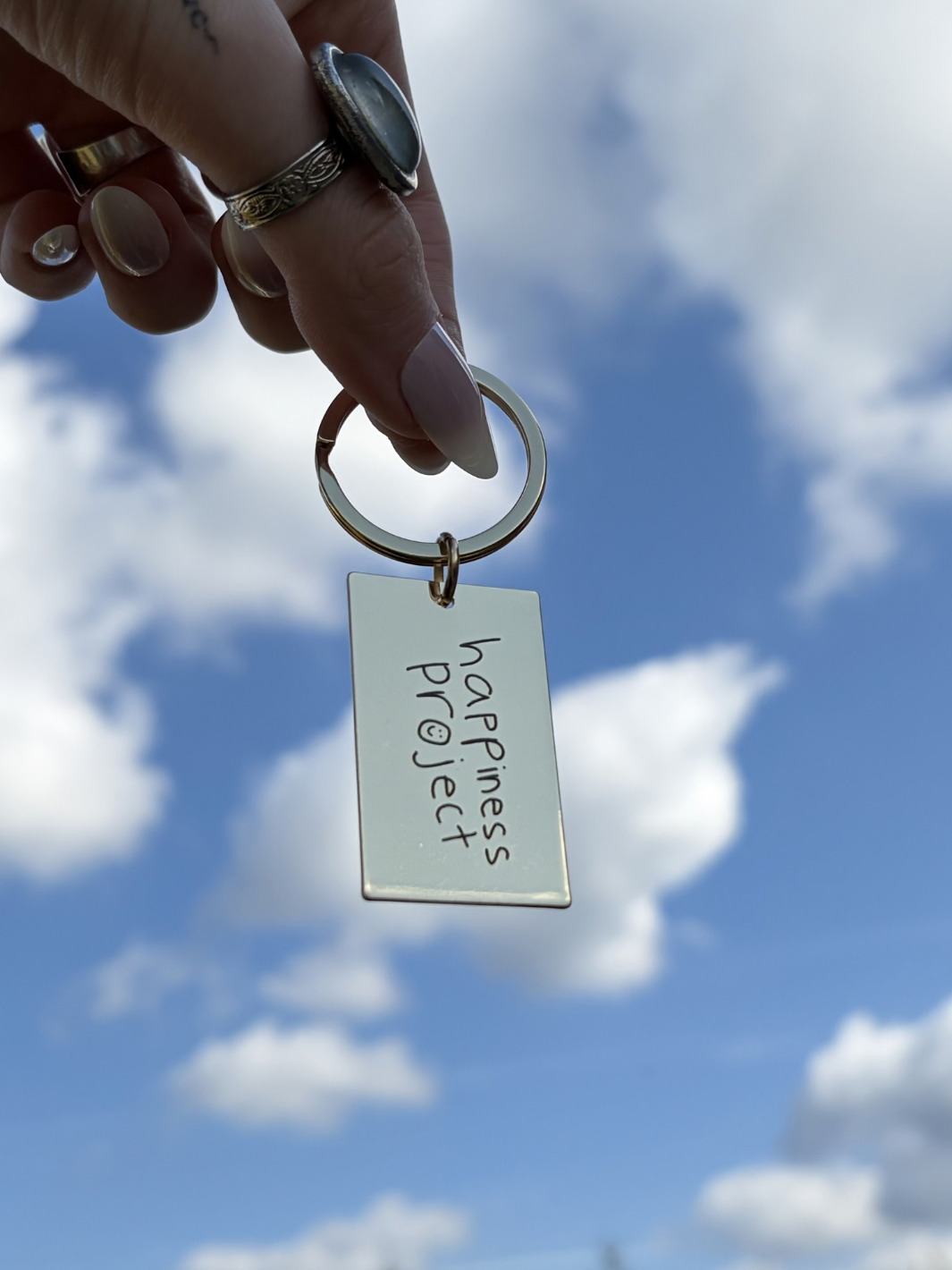 Happy Reminders Keychain