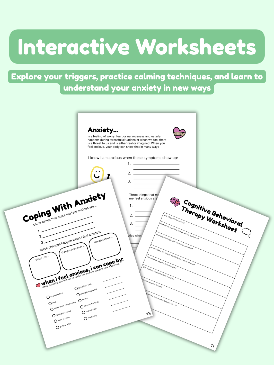Anxiety Support Toolkit (Printable PDF)