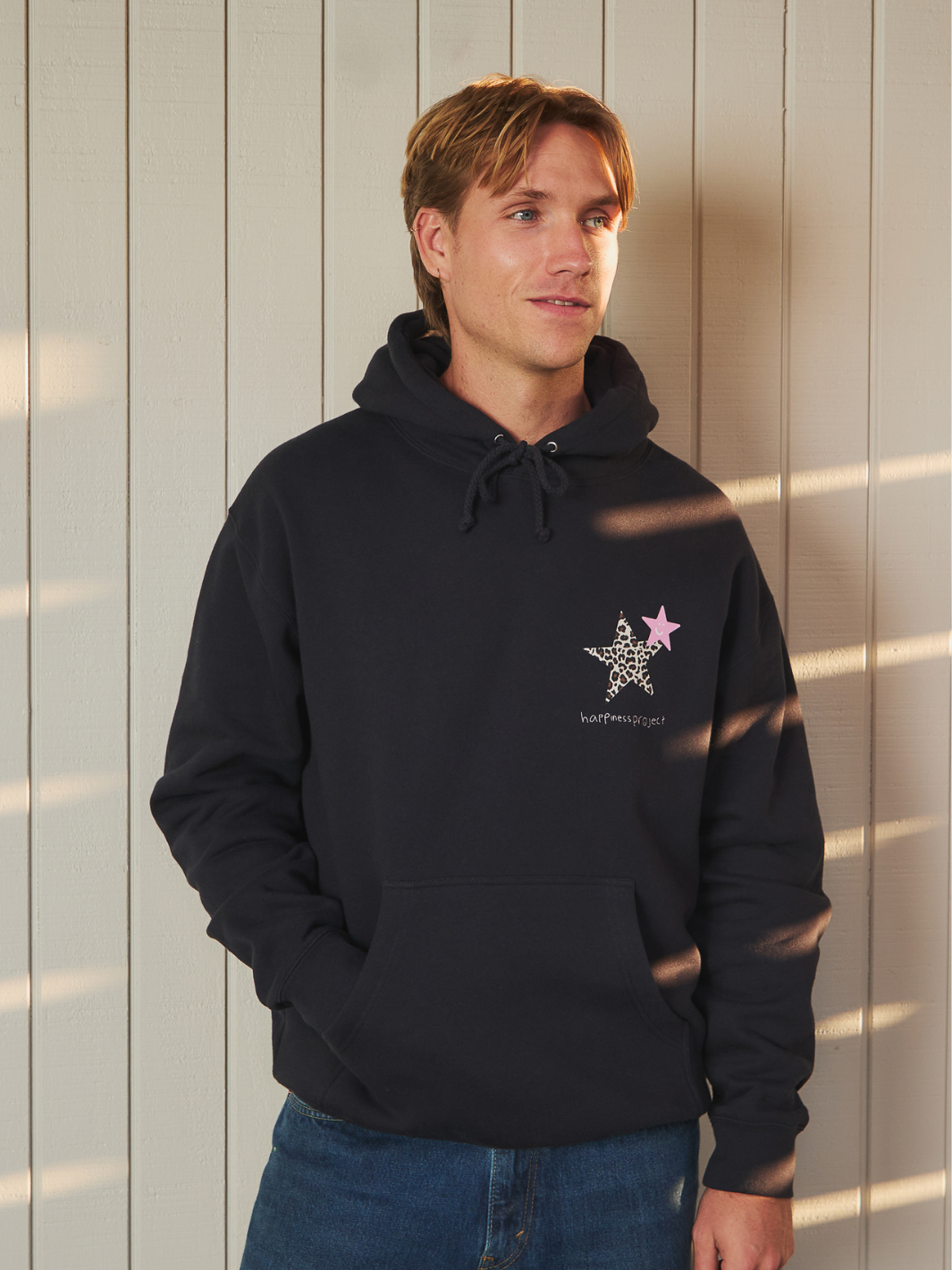 Glad You Exist Hoodie - Navy