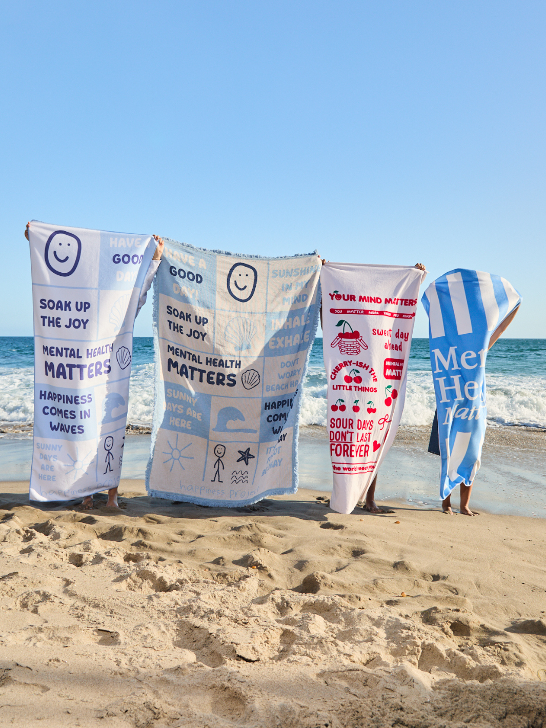 Mental Health Matters Beach Towel