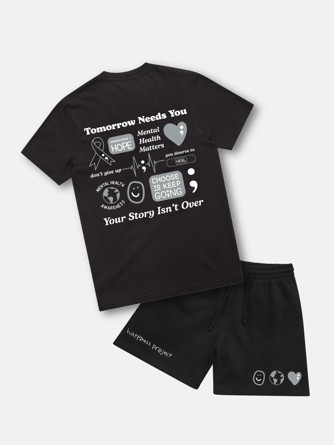 Semicolon T-Shirt + Short Set