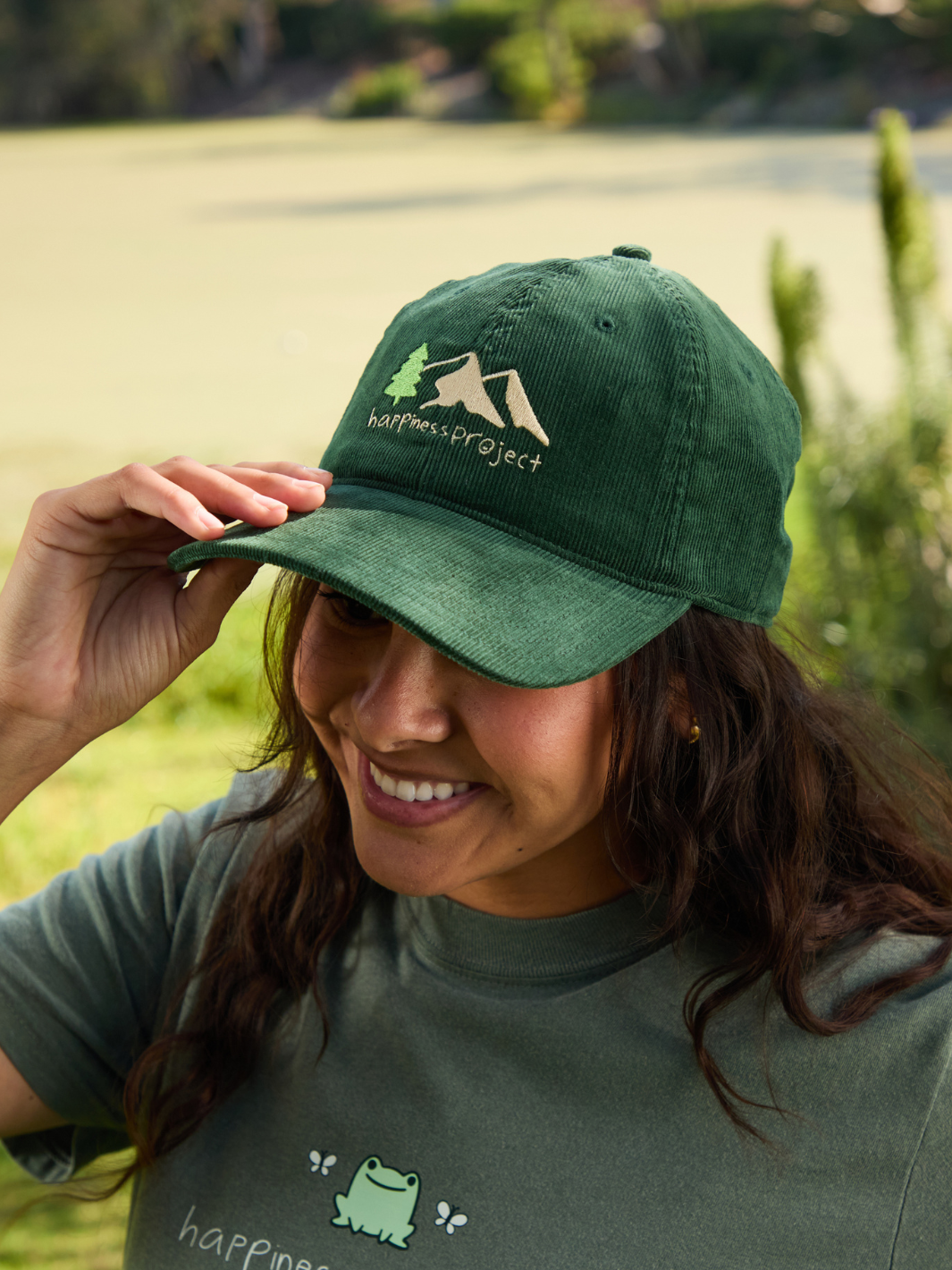 Nature is Healing Hat - Corduroy