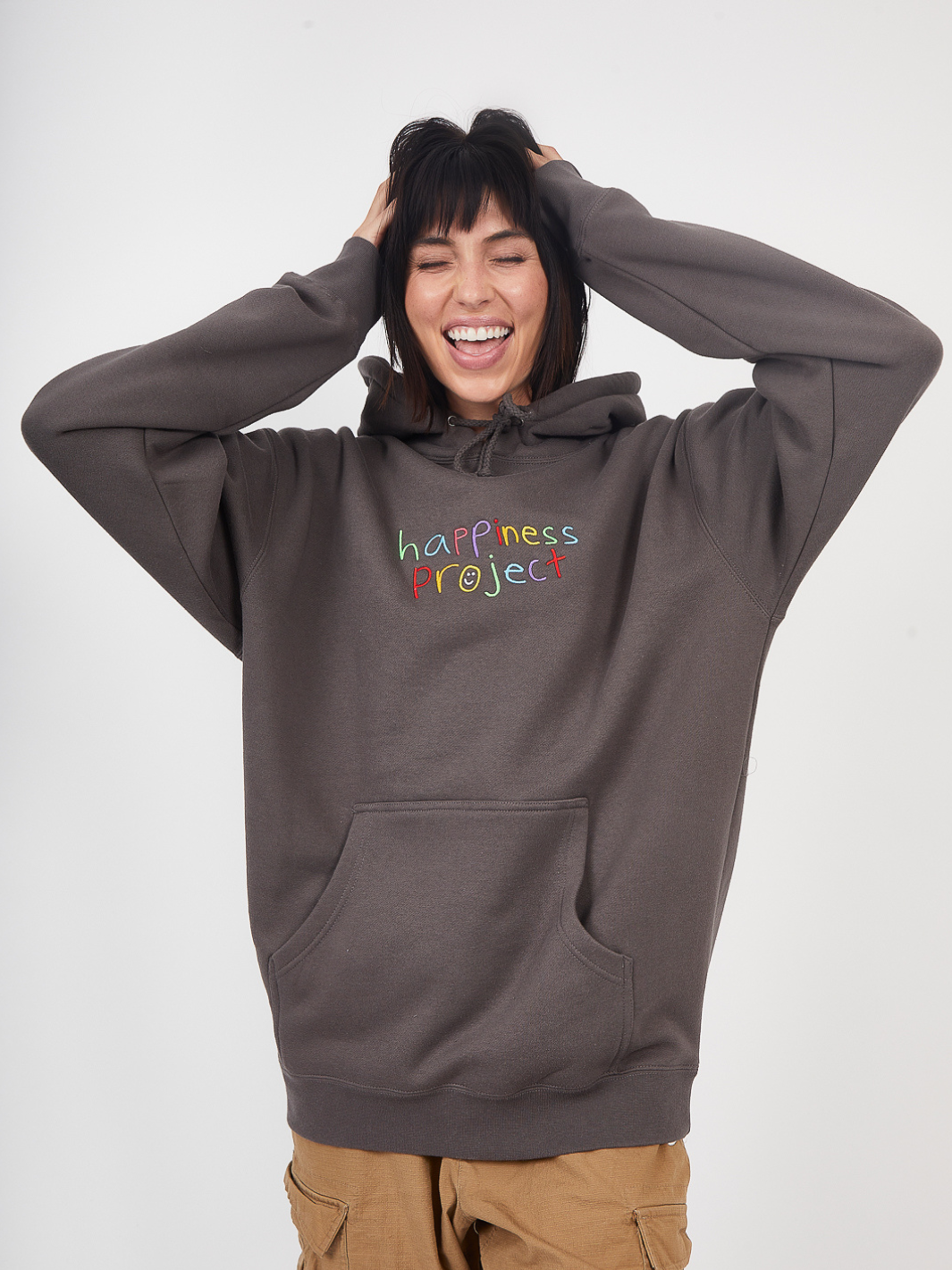 Original Happiness Hoodie - Pepper
