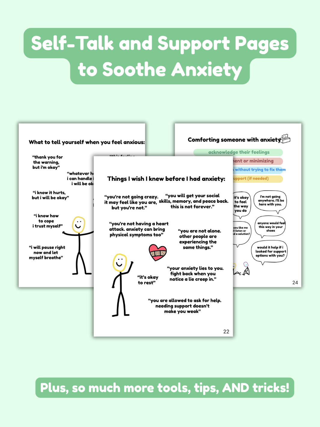Anxiety Support Toolkit (Printable PDF)