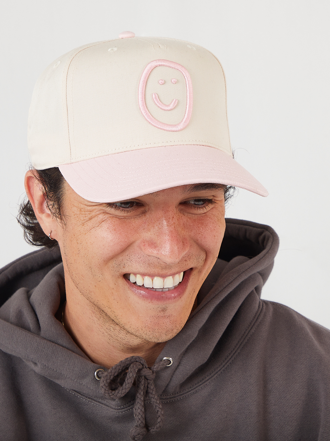 Nick Hat - Natural/Pink