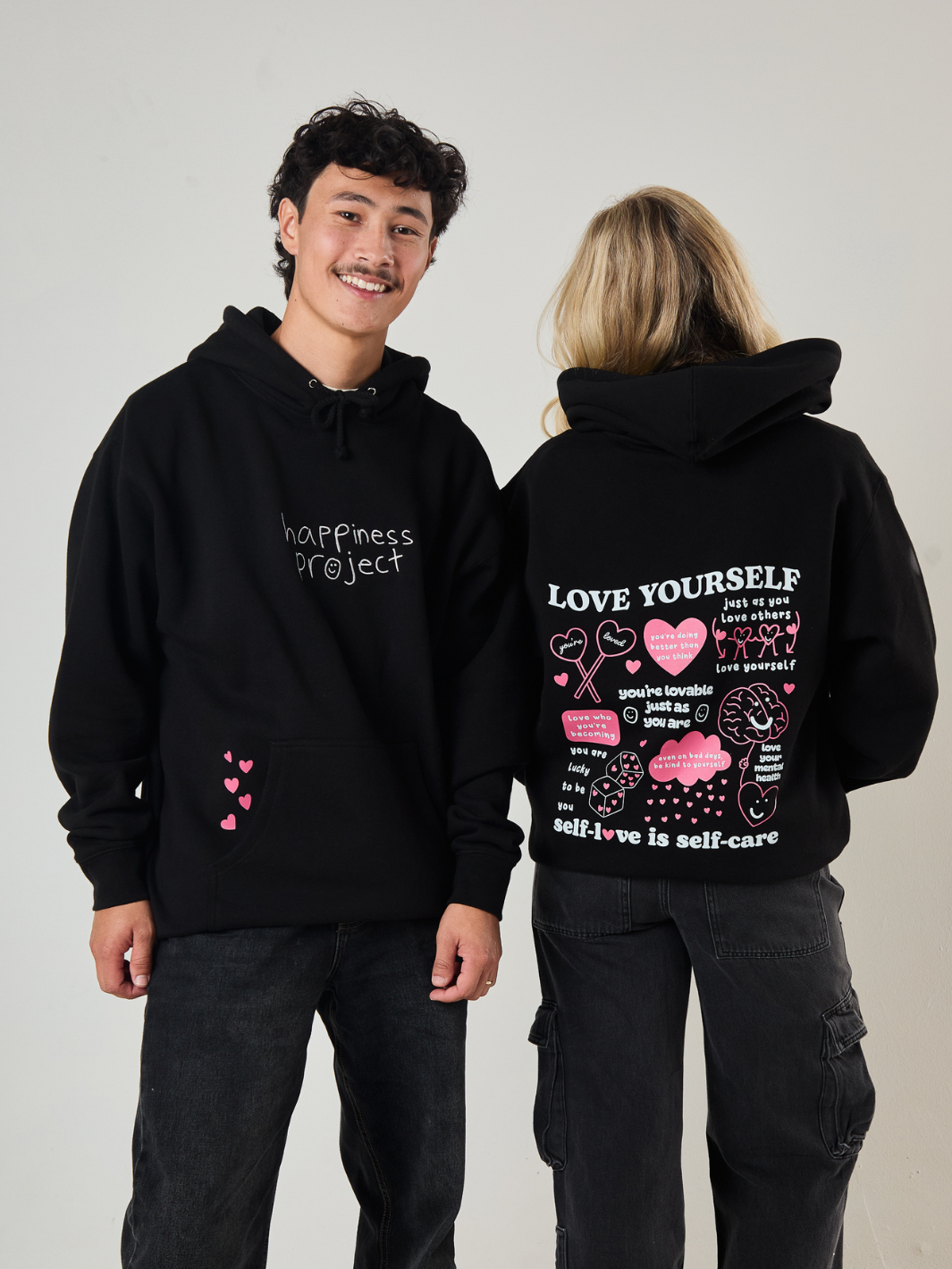 Love Yourself Hoodie - Black