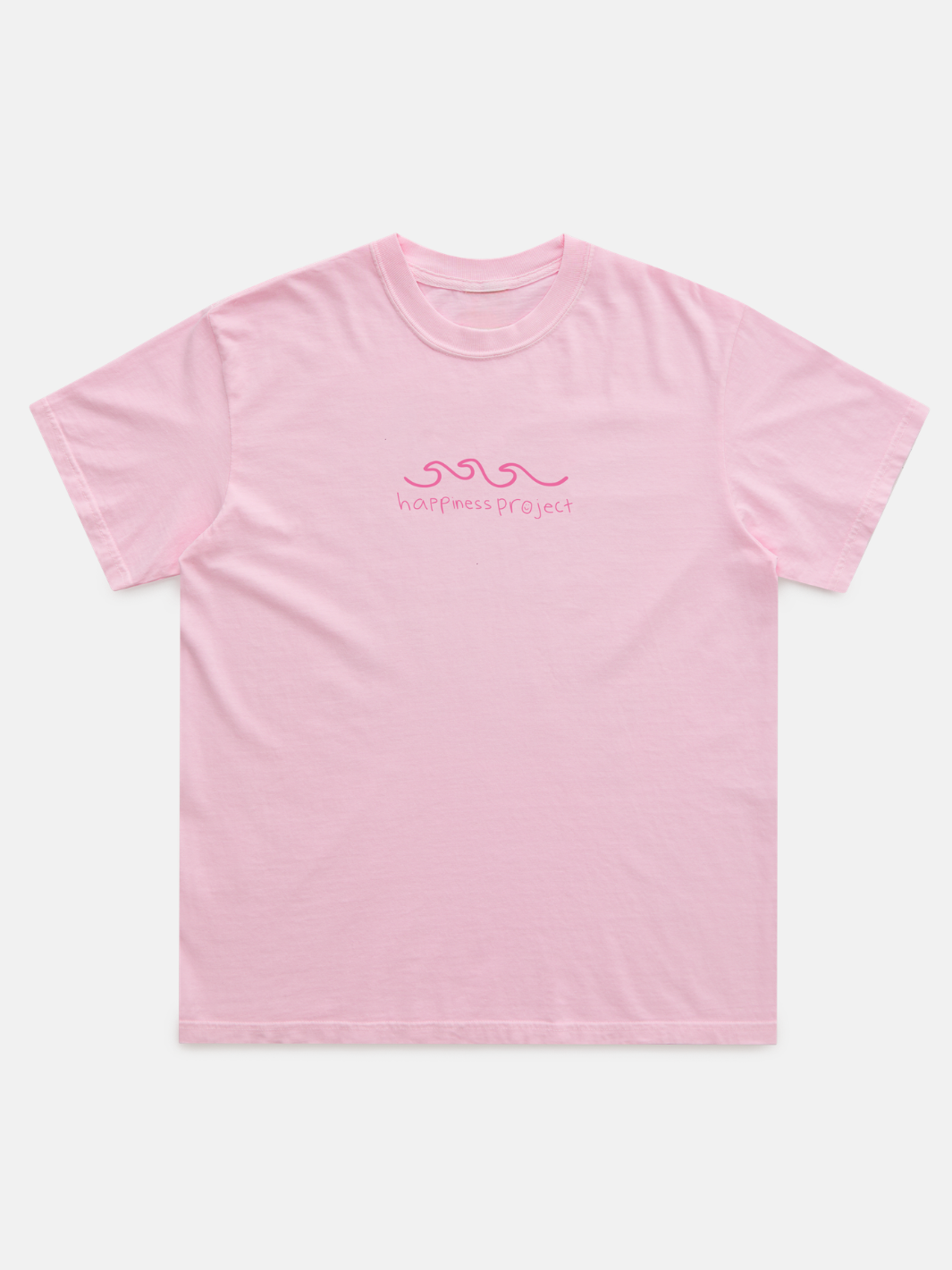 Happiness Comes in Waves T-Shirt - Pink