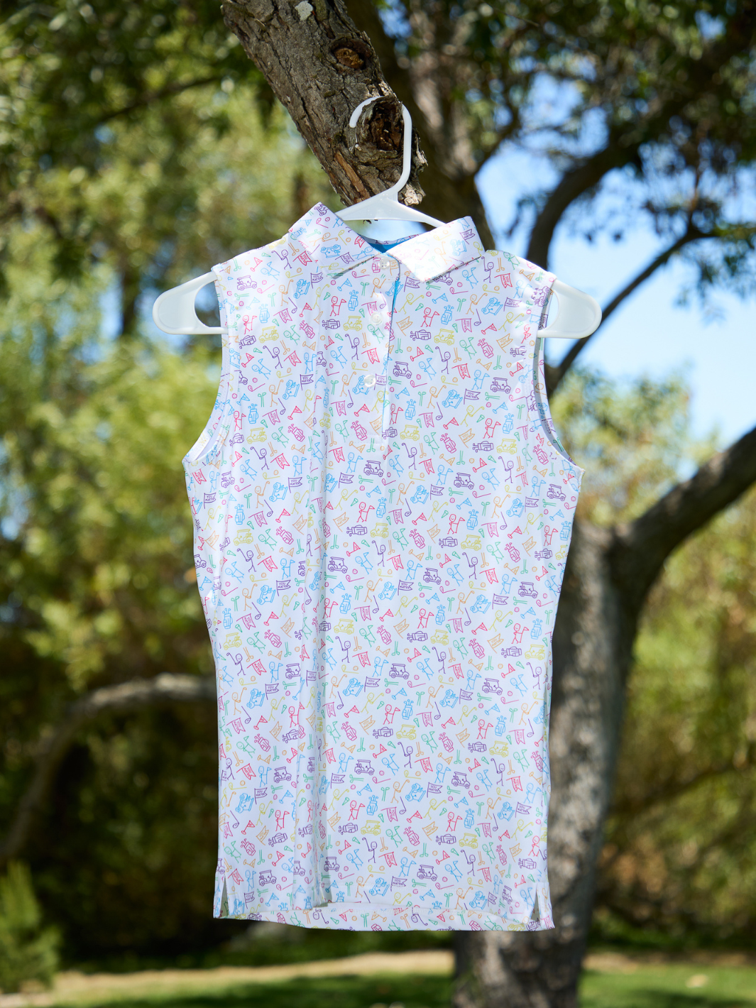 Women's Happiness Golf Polo