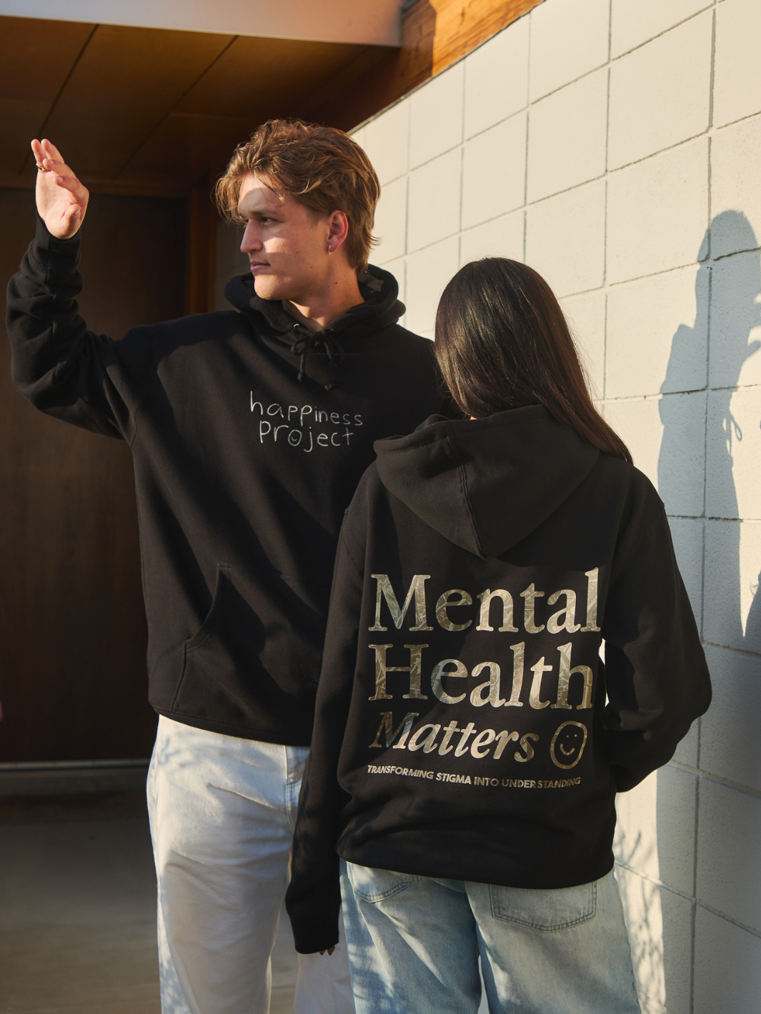 Mental Health Matters Hoodie - Black/Camo