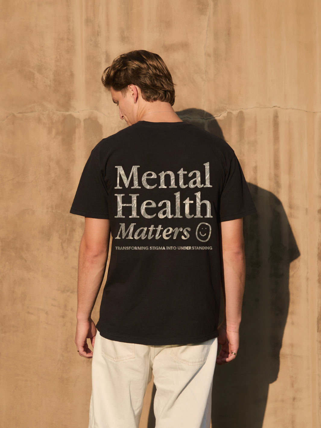 Mental Health Matters T-Shirt - Black/Camo