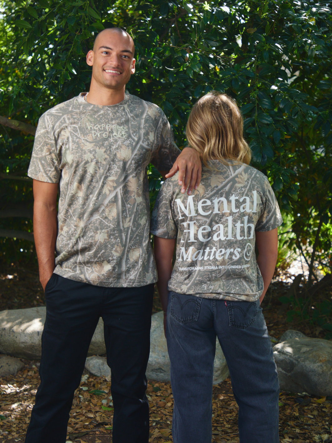 Mental Health Matters T-Shirt - Camo
