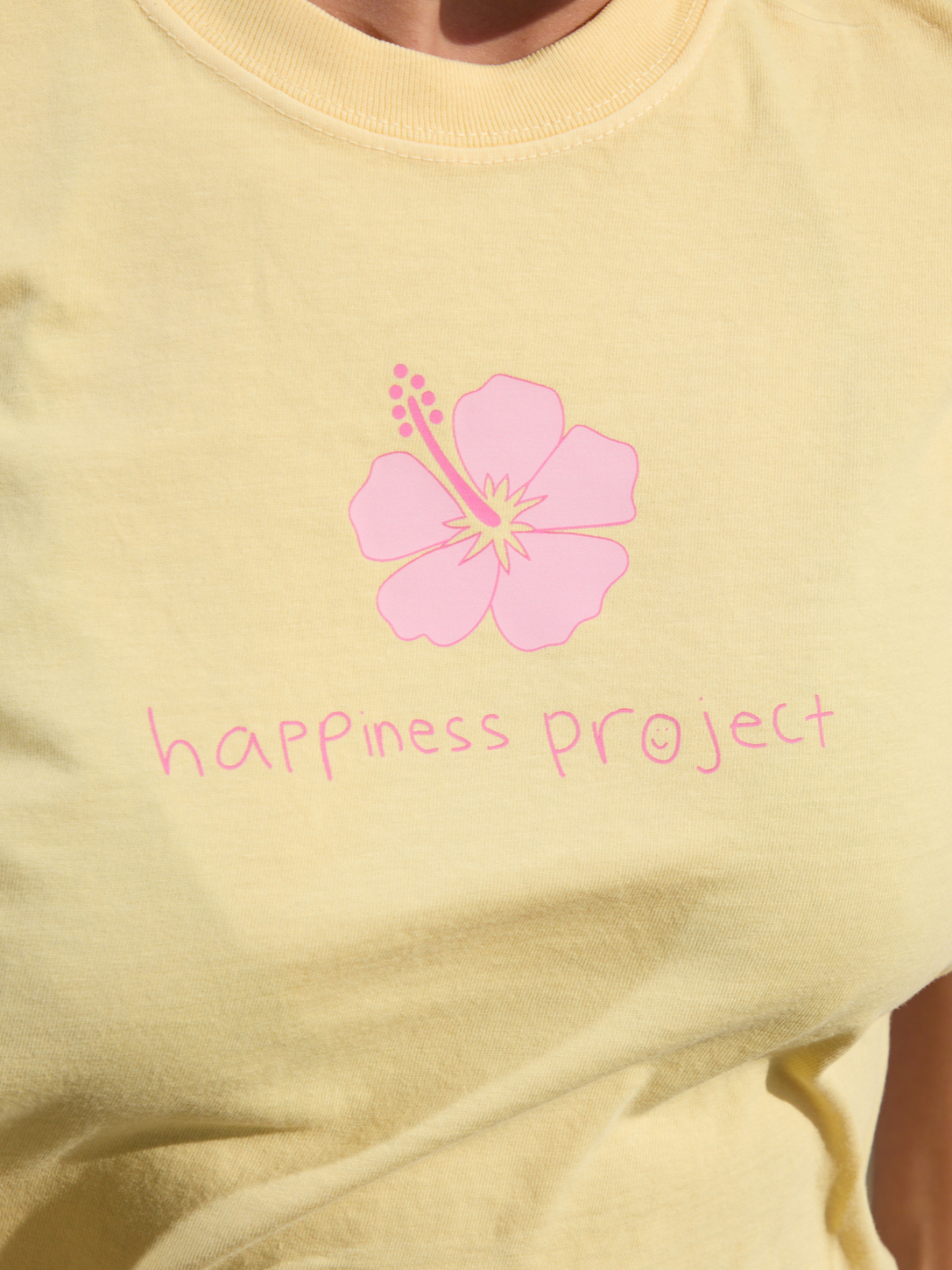 Paradise Bloom T-Shirt - Boxy Crop