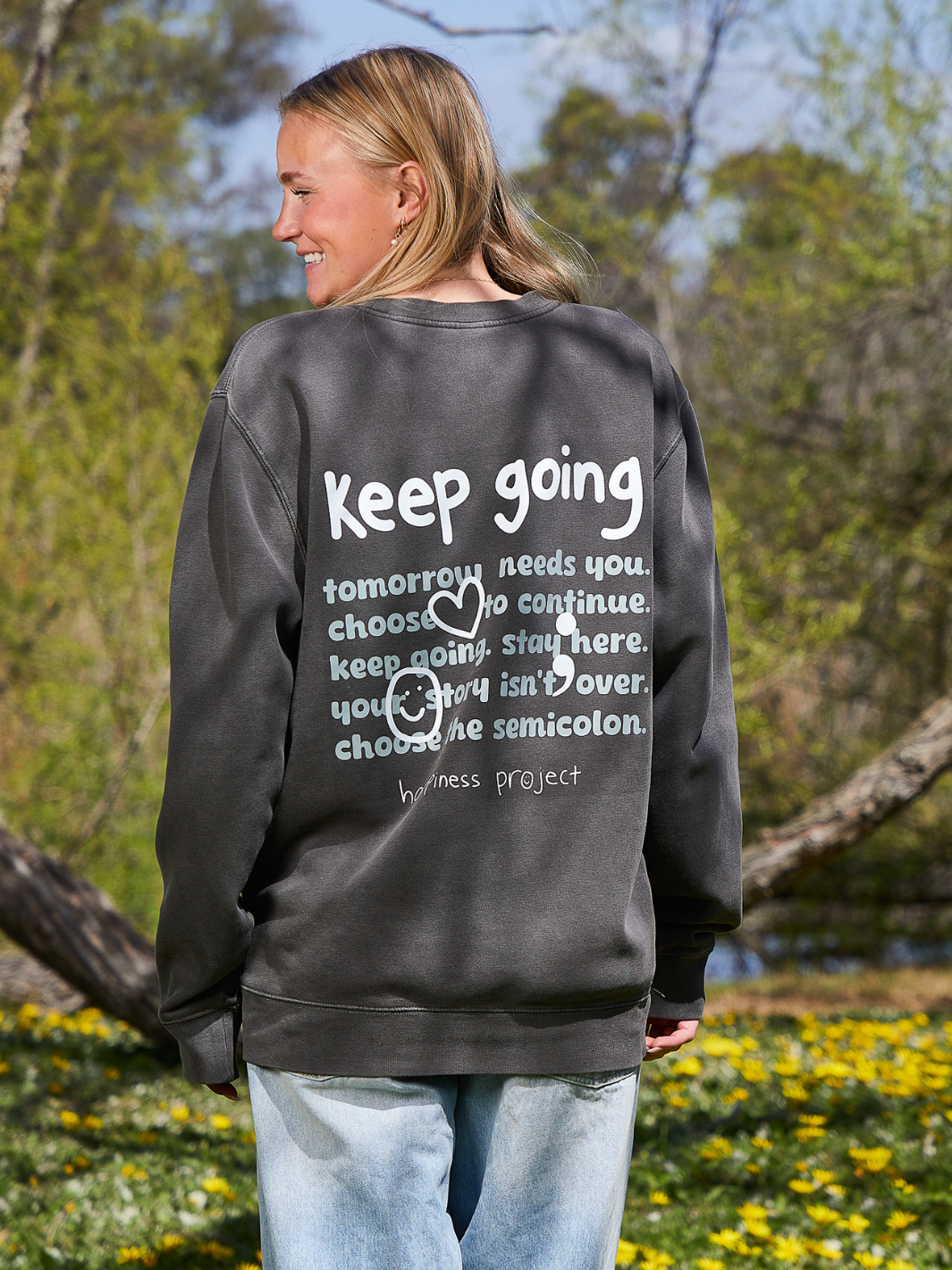 Semicolon Crewneck