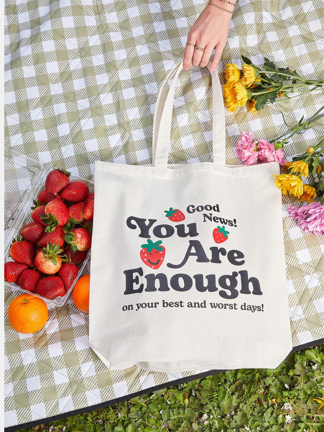 You Are Enough Tote