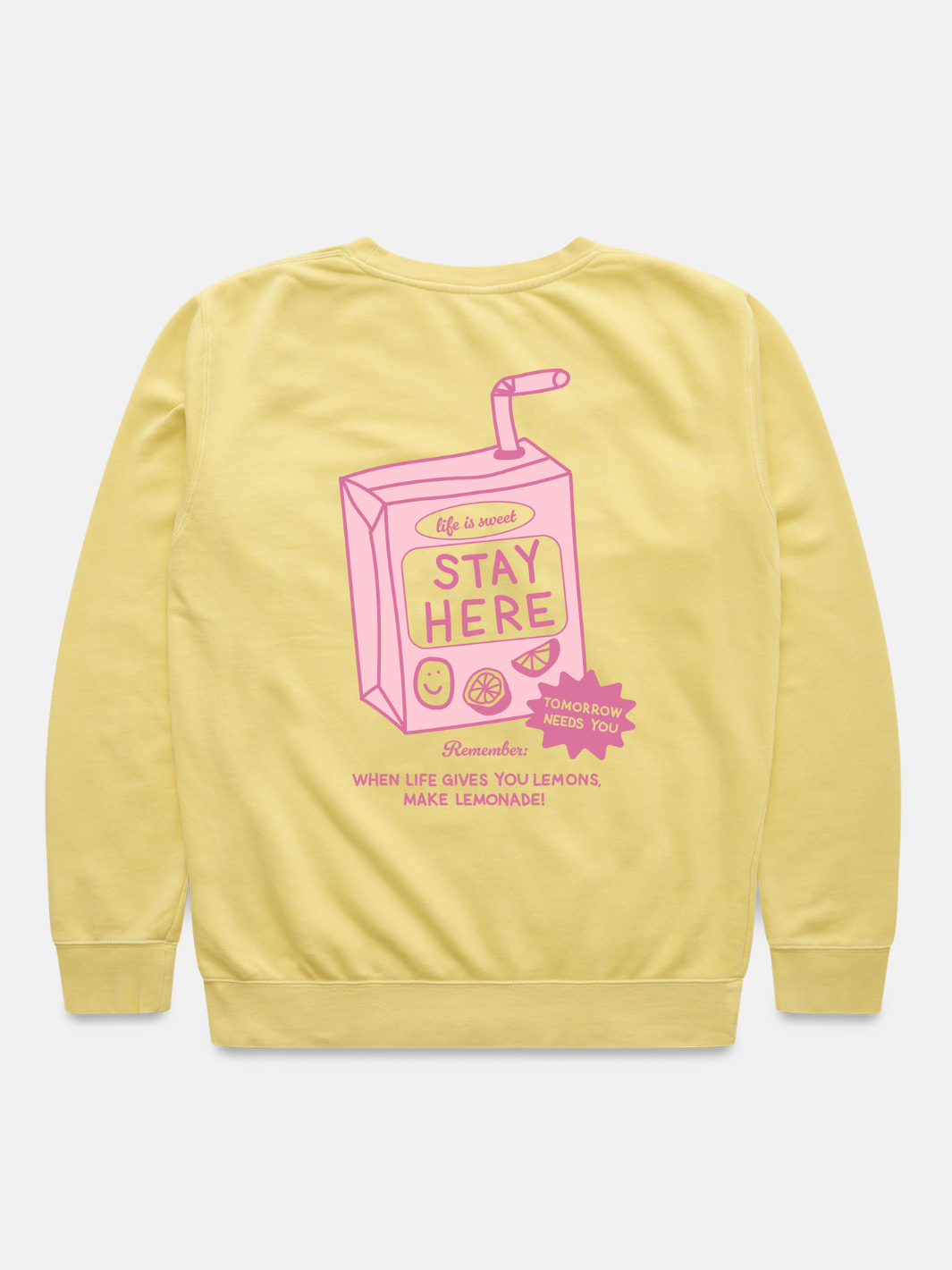 Happiness Lemonade Crewneck