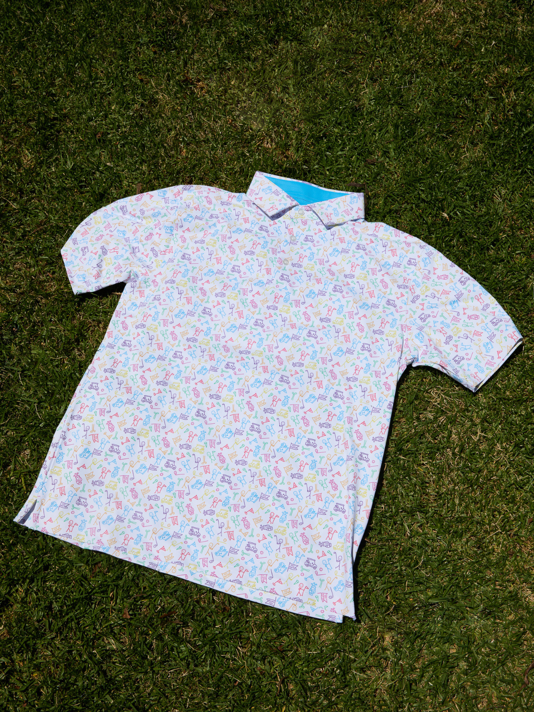 Men's Happiness Golf Polo