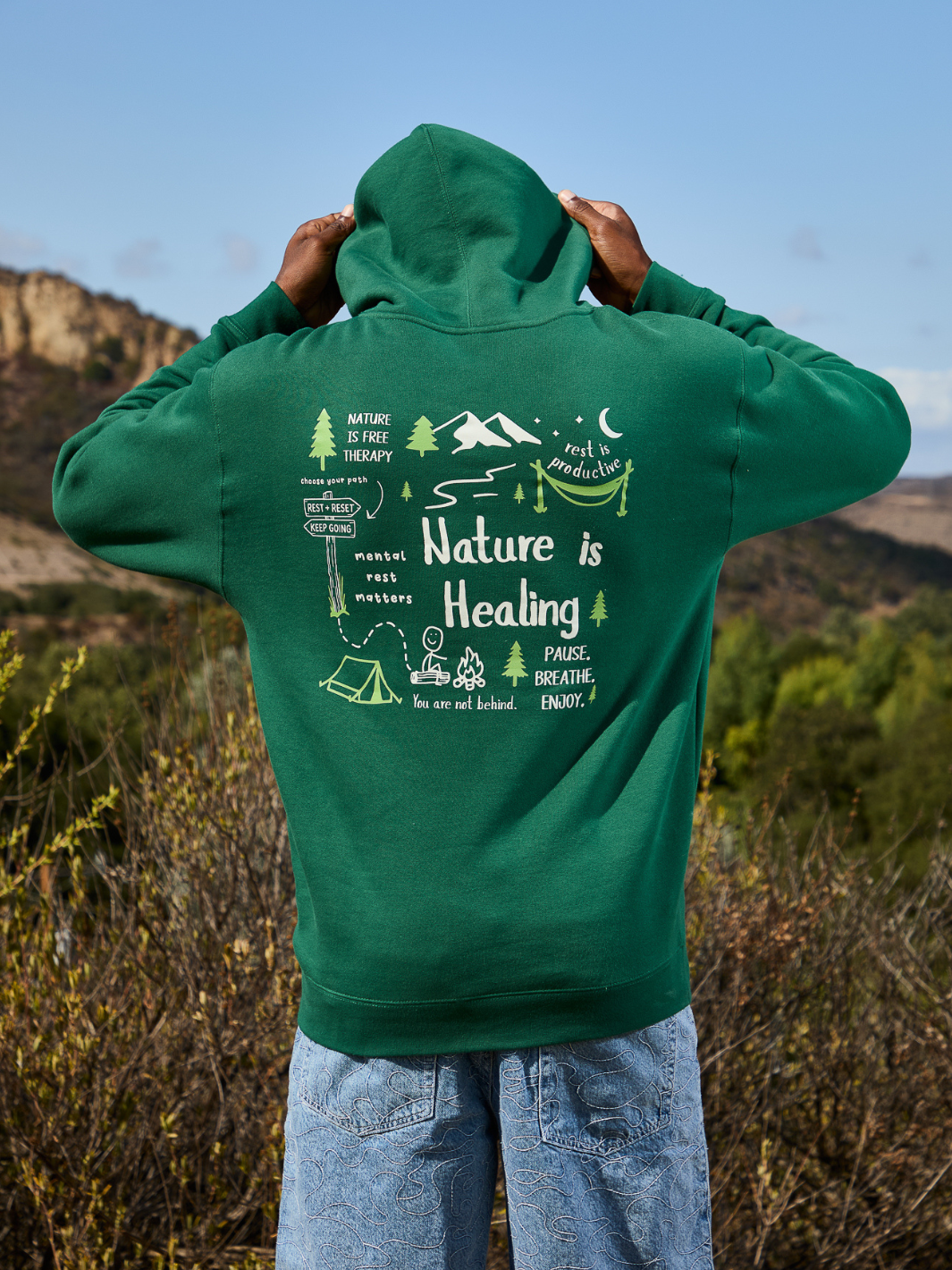 Nature is Healing Hoodie