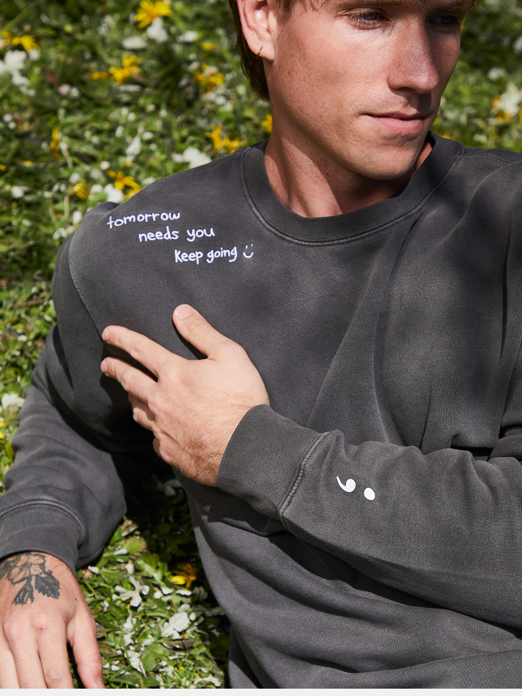 Semicolon Crewneck