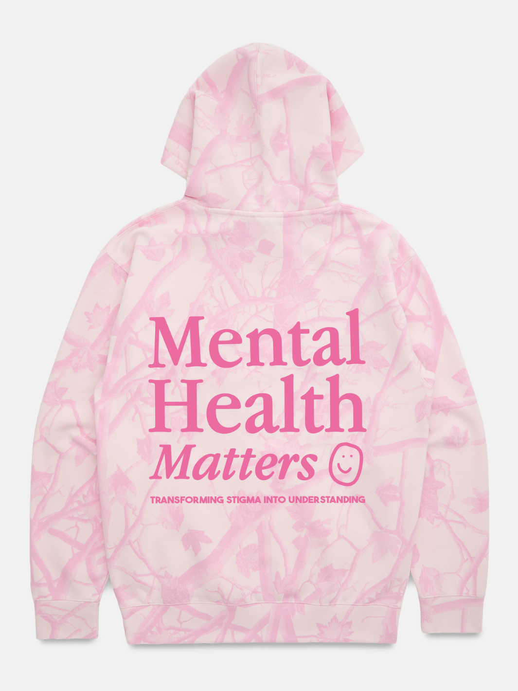 Mental Health Matters Hoodie - Pink Camo