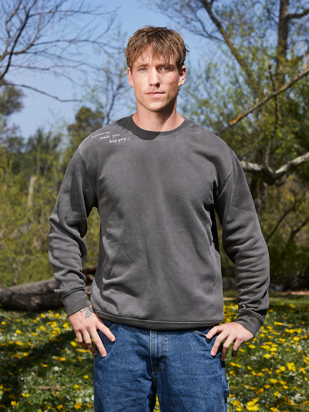 Semicolon Crewneck