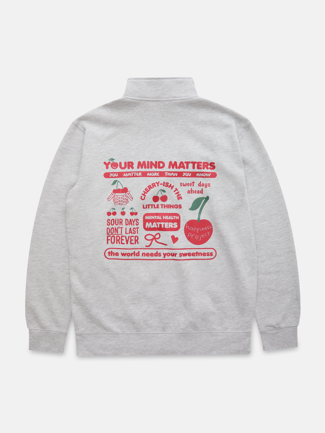 トップス Cherry Cherry Quarter Zip