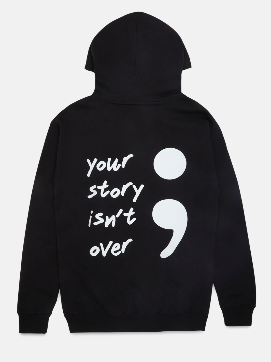 Your Story Isn't Over Hoodie - Black