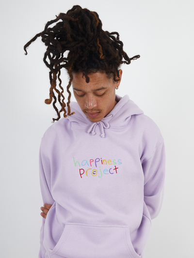 happiness hoodie #color_lavender